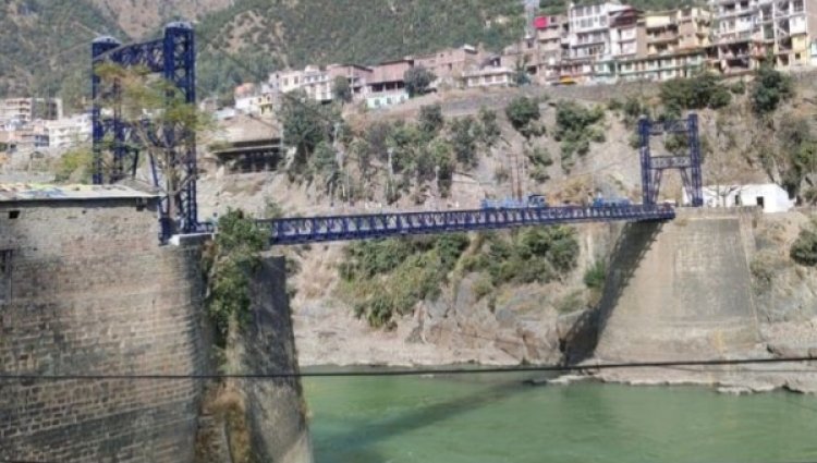 Historical Ramban Suspension Bridge